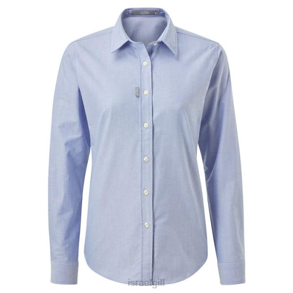 Gill Marine חולצת אוקספורד עם שרוולים ארוכים לנשים PN2XD298 Gill Marine sailing cap כְּחוֹל