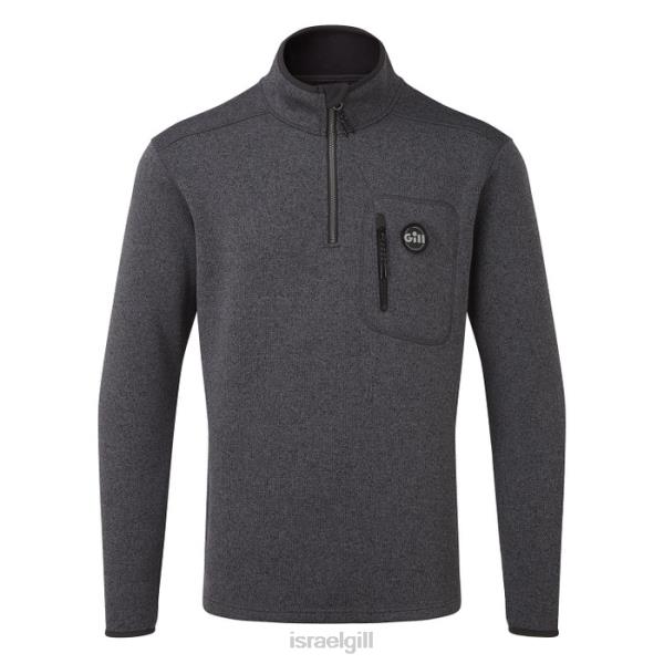 Gill Marine פליס סרוג לגברים PN2XD327 Gill sailing jacket אֵפֶר